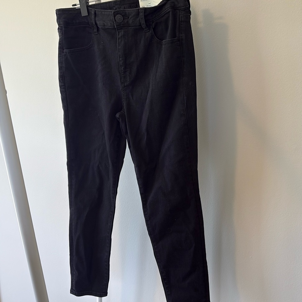 American Eagle X-Short Ne(x)t Level High Waisted Jegging - Proper Black